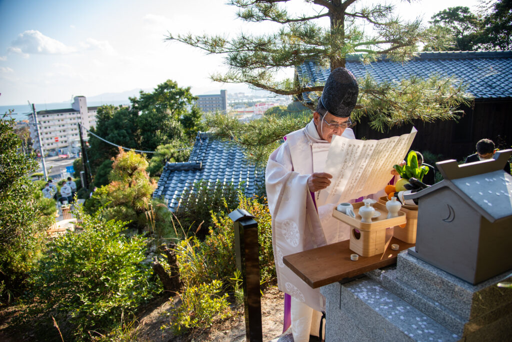 淡路島の貸別荘【古淡】地の神様