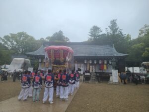 古淡　春祭り伊弉諾神宮