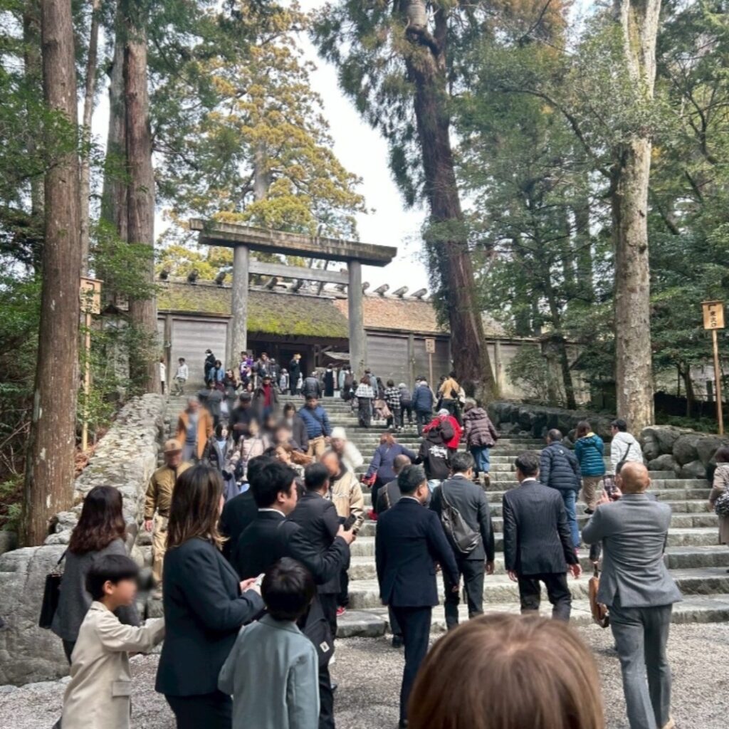 古淡　伊勢神宮参拝